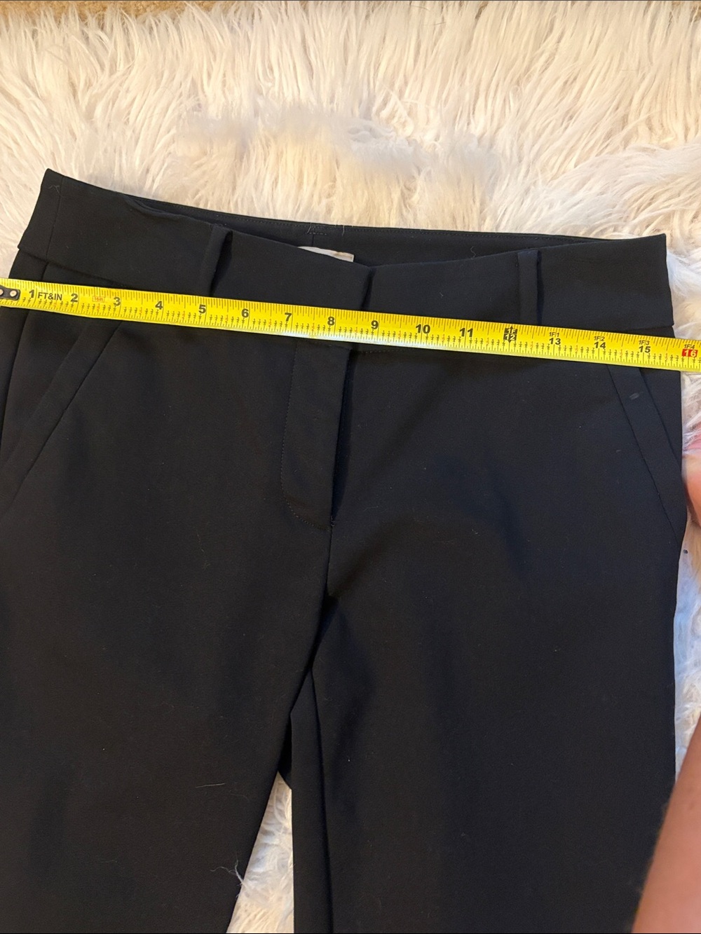 LOFT Black Slim Tailored Pants - Picture 10 of 11